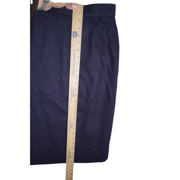 Vintage Wool Skirt Bundle - Red, Navy, Burgundy - Size 12 - Norton McNaughton, - Picture 13 of 16